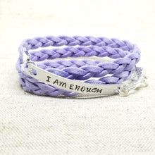 Custom Vegan Suede Wrap Bracelet